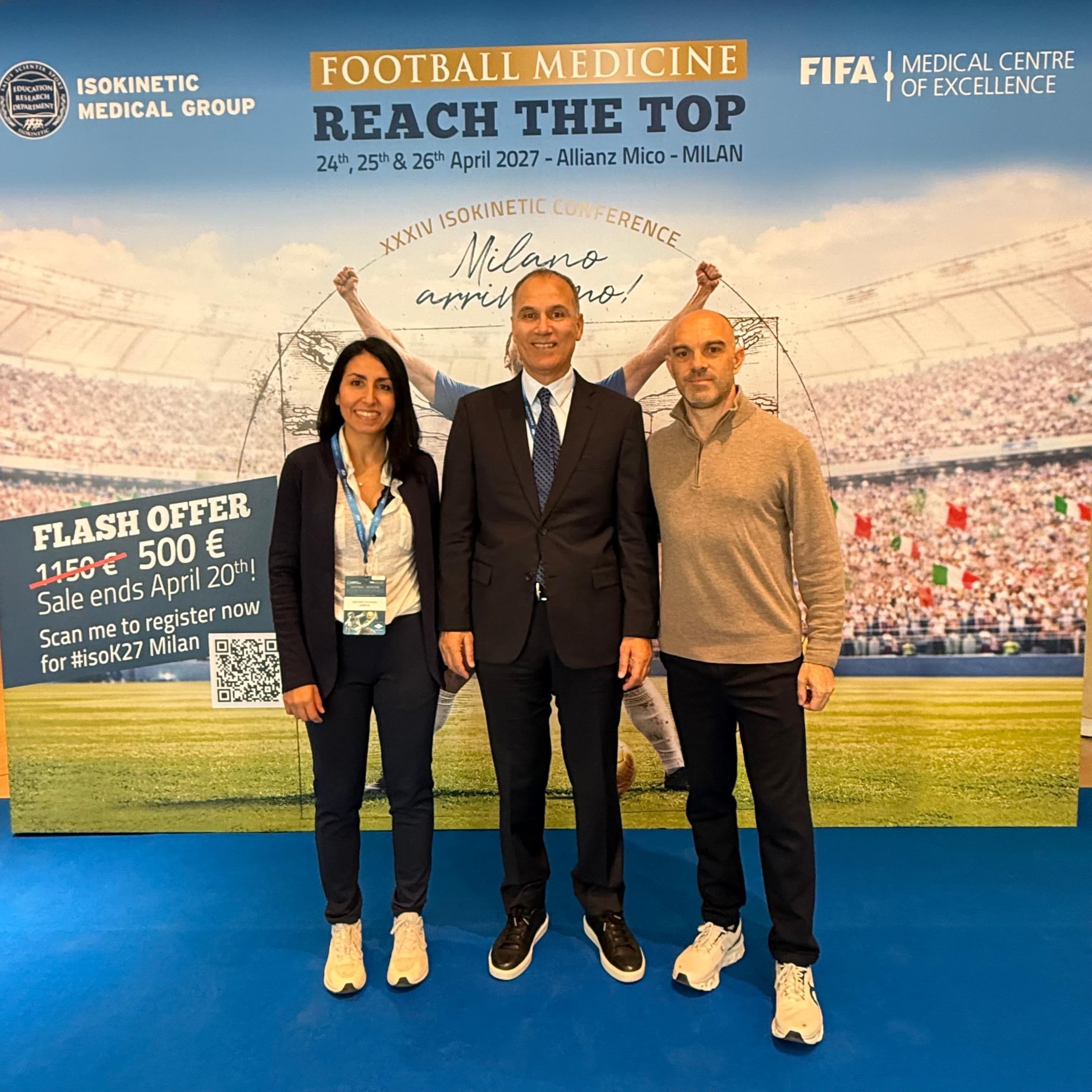 Hms FIFA Medical Centre Dubai Participates in Football Medicine Conference in Greece